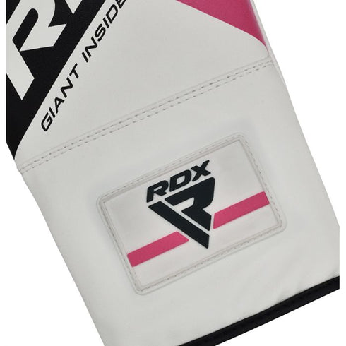 RDX F10 BOXING GLOVES WHITE/PINK
