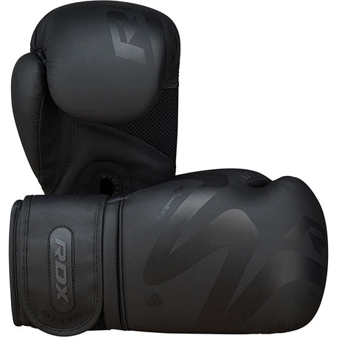 RDX F15 NOIR BLACK BOXING GLOVES-4