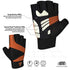 RDX S14 FERRIS WEIGHTLIFTING LEATHER GYM GLOVES/Tan-3