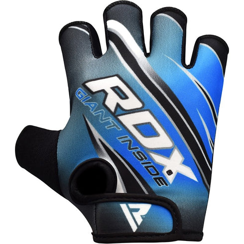 RDX F2 BLUE GYM WORKOUT GLOVES-3