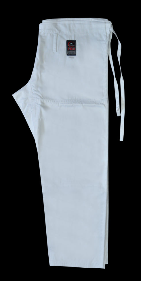 Fuji Kids BJJ Pants-White-4
