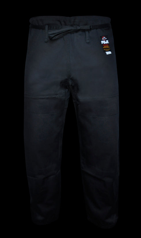 Fuji Kids BJJ Pants-Black-2