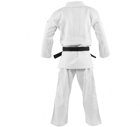FUJI Double Weave Judo Gi-White-3