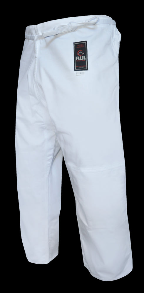FUJI Double Weave Judo Pants-White-2