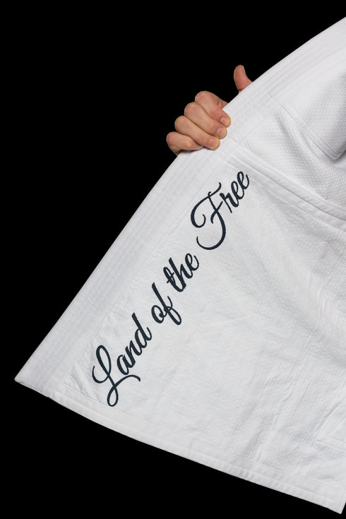 FUJI USA Judo Double Weave Gi-White-5