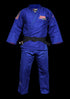 FUJI USA Judo Double Weave Gi-Blue-1