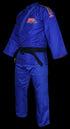 FUJI USA Judo Double Weave Gi-Blue-2