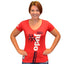 FUJI USA Judo Womens T-Shirt-Red-1