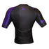 FUJI SPORTS FREESTYLE IBJJF RANKED RASHGUARD SHORT SLEEVE-Purple-2