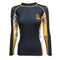FUJI SPORTS WOMEN'S KIMONO RASH GUARD-Black-1