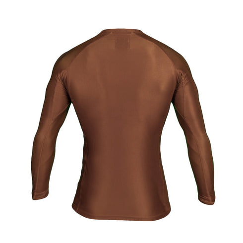 FUJI Baseline Ranked Rashguard-Brown-2