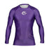 FUJI Baseline Ranked Rashguard-Purple-1