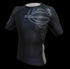 FUJI Inverted Short Sleeve Rashguard-Black-1