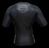 FUJI Inverted Short Sleeve Rashguard-Black-3