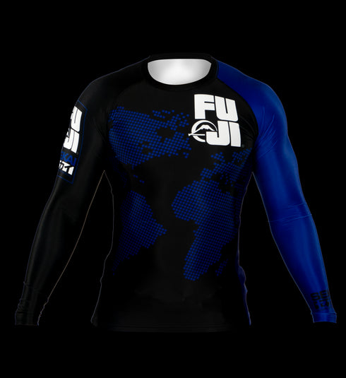 FUJI SEKAI 2.0 IBJJF RASHGUARD-Blue-1