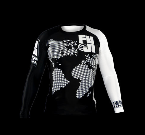 FUJI SEKAI 2.0 IBJJF RASHGUARD-White-1