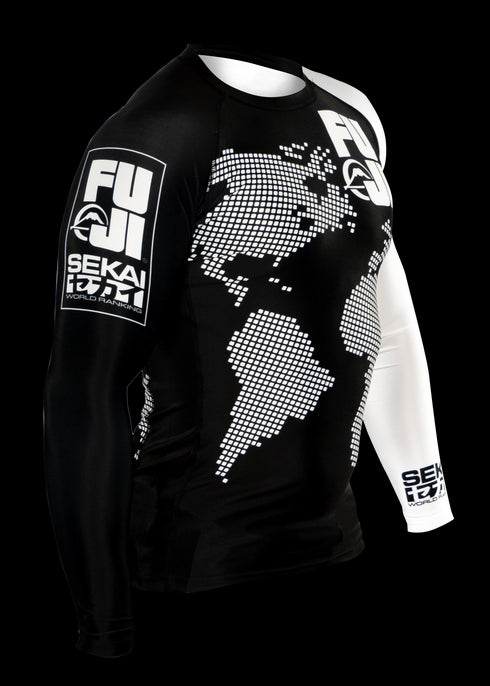 FUJI SEKAI 2.0 IBJJF RASHGUARD-White-2