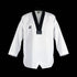 DYNAMICS GENESIS TAEKWONDO UNIFORM-Top/WHITE/BLK TRIM-1