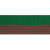 BOLD LOOK HALF GREEN WITH HALF COLOR BELTS-GREEN/BROWN-1