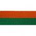 BOLD LOOK HALF ORANGE WITH HALF COLOR BELTS-ORANGE/GREEN-1