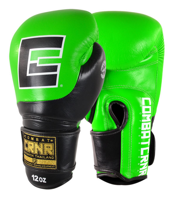 Buy Combat Corner HMIT Champion Boxing Gloves Green MMA FIGHTLAND