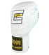 Combat Corner HMIT Lace Up Boxing Gloves White-2