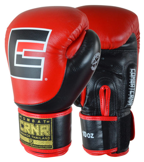 Combat Corner HMIT Boxing Gloves Red/Black-1