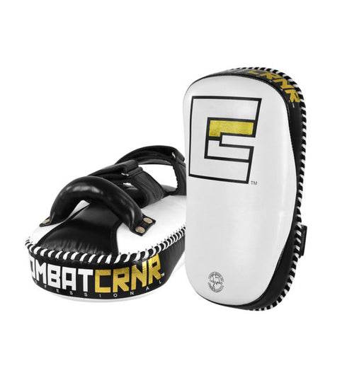 Combat Corner HMIT Supreme Thai Pads White-1