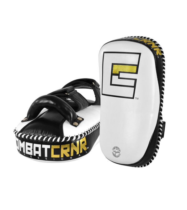 Combat Corner HMIT Supreme Thai Pads White-1