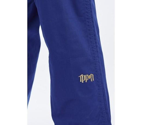Fuji Ippon Gear Judo Gi Pants-Blue-2