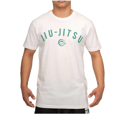 Fuji Jiu Jitsu Graphic T-Shirt-WHITE-1