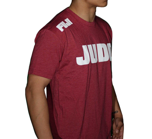 Fuji Judo T-Shirt-CARDINAL-3