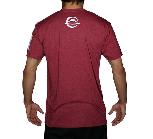Fuji Judo T-Shirt-CARDINAL-5
