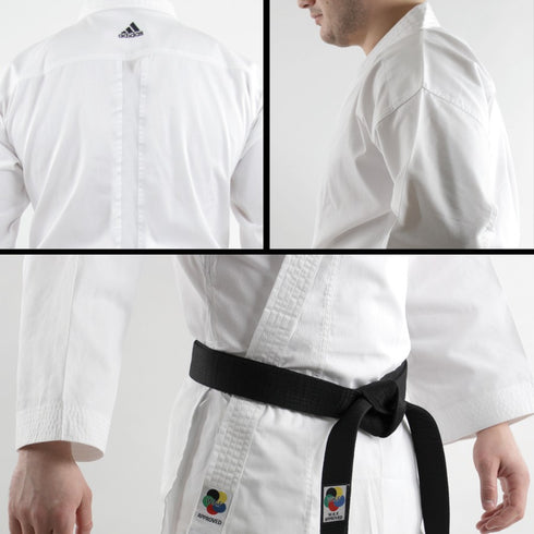 K220C WKF ADIDAS CLUB TRAINING GI KARATE UNIFORM