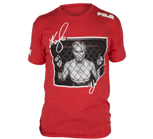 FUJI Kayla Harrison MMA T-Shirt-Red-1