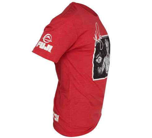 FUJI Kayla Harrison MMA T-Shirt-Red-2
