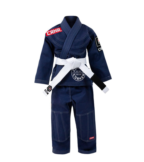 Combat Corner Kids BJJ GI -v6 - FREE WHITE BELT
