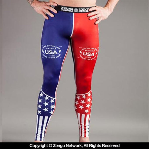 Scramble-USA Grapping Spats-1