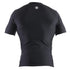 Clinch Gear-Basic Black Rashguard - Short Sleeve-2