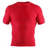 Clinch Gear Basic Red Rashguard - Short Sleeve-1