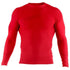 Clinch Gear-Basic Red Rashguard - Long Sleeve-RED-front