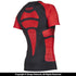 Venum-"Absolute" Short-Sleeve Compression Shirt (Black/Red)-5