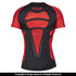 Venum-"Absolute" Short-Sleeve Compression Shirt (Black/Red)-6