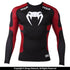 Venum "Absolute" Long-Sleeve Compression Shirt (Black/Red) - MMA Fightland