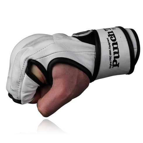 Punch Town-White- MMA Gloves - KARPAL eX mk II-5