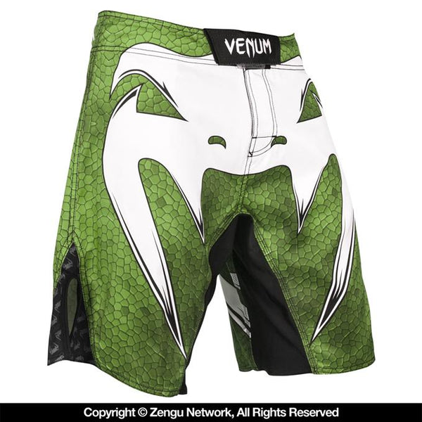 Venum-Amazonia 4.0 Fight Shorts - Green Viper-1