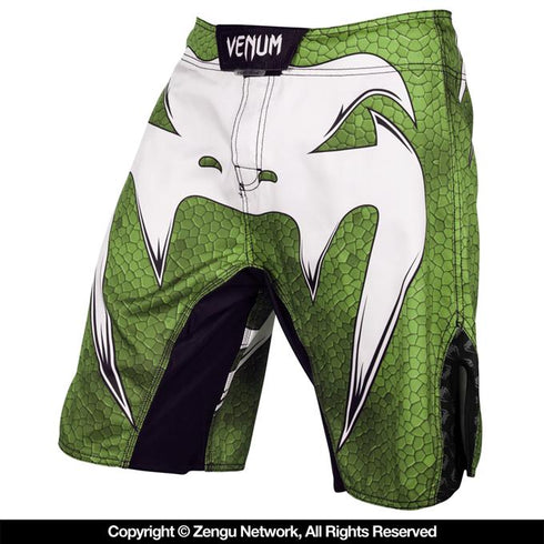 Venum-Amazonia 4.0 Fight Shorts - Green Viper-2