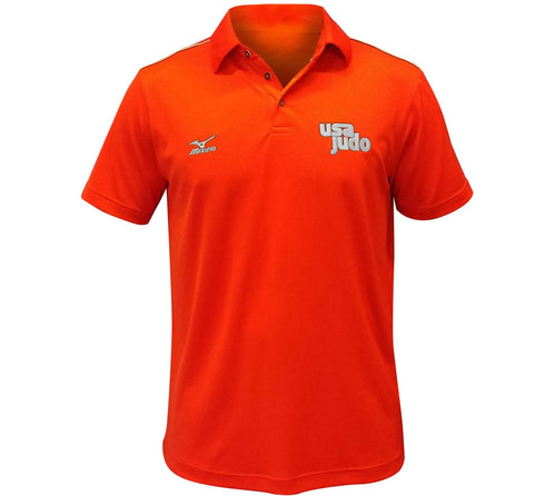 FUJI USA Judo Competition Polo-Red-1