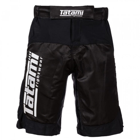 TATAMI MULTI FLEX BLACK IBJJF SHORTS-1
