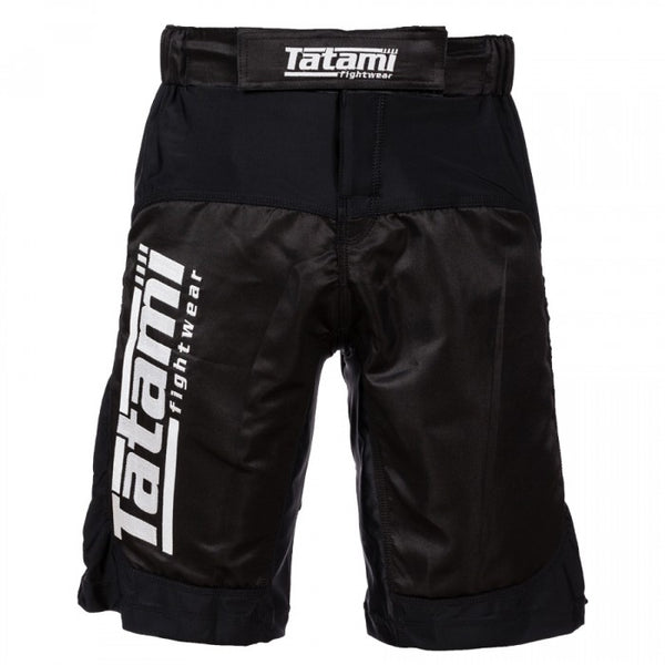 TATAMI MULTI FLEX BLACK IBJJF SHORTS-1